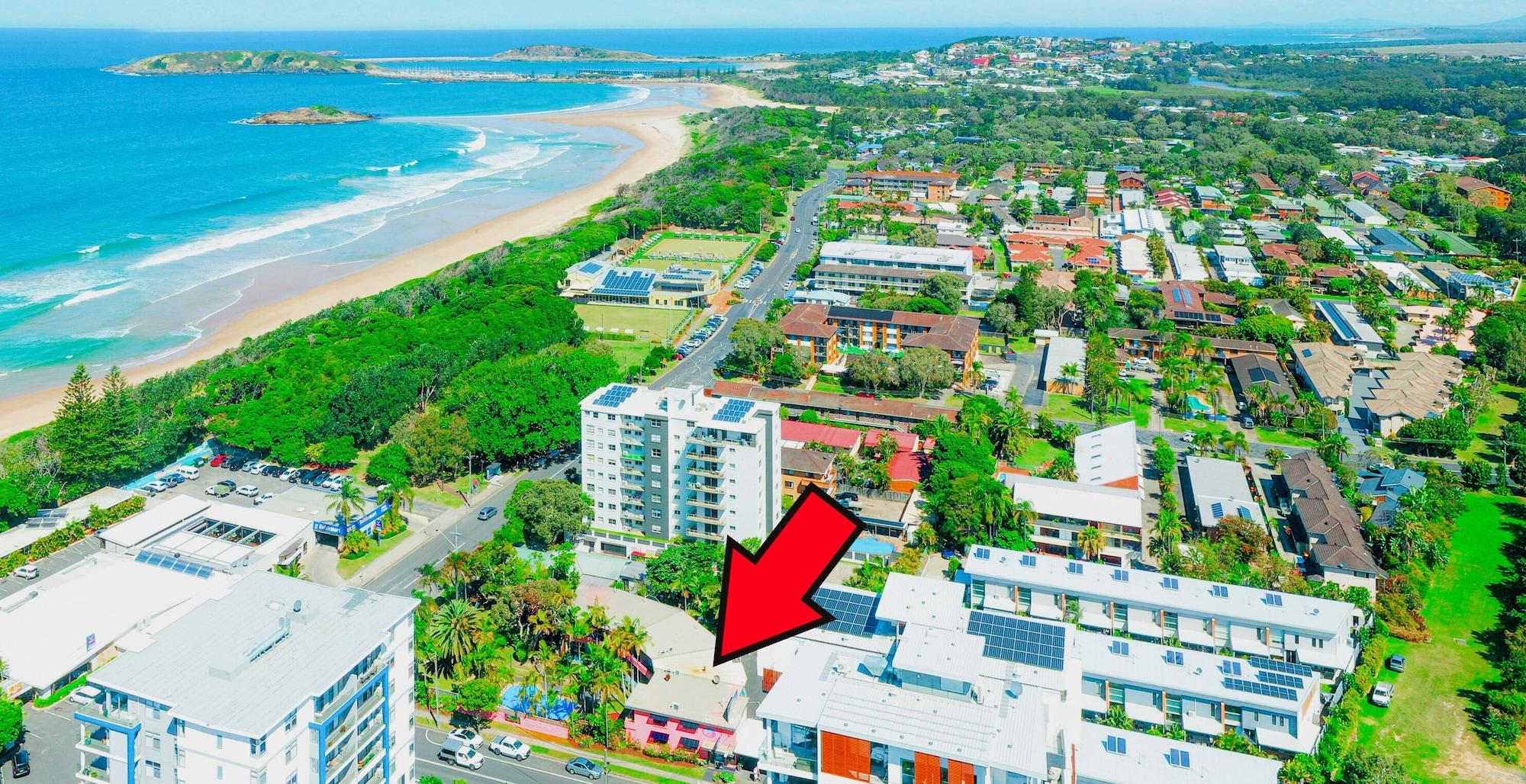 Ocean Paradise Studios & Apartments Coffs Harbour Ngoại thất bức ảnh